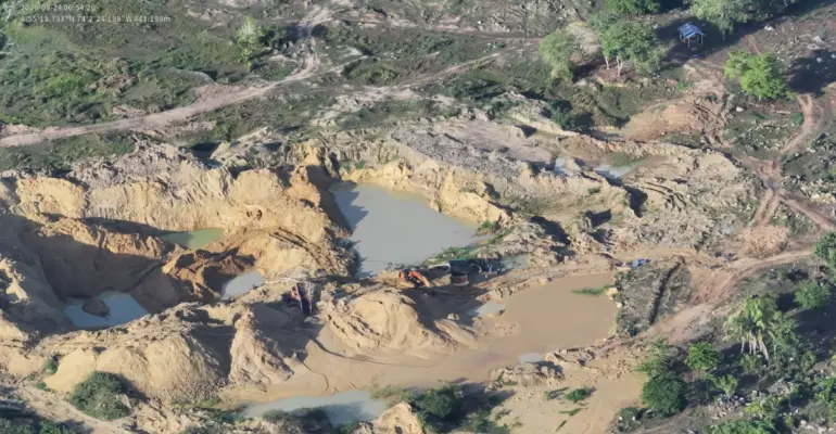 Minería ilegal: el 70 por ciento del oro que produce el sur de Bolívar está en manos de la criminalidad