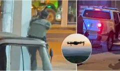 Tres policías resultaron heridos tras un ataque con drones contra una estación de Policía en el municipio de Pailitas, Cesar