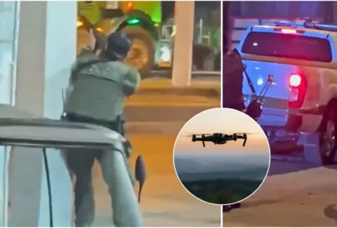 Tres policías resultaron heridos tras un ataque con drones contra una estación de Policía en el municipio de Pailitas, Cesar