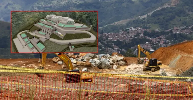 Megacárcel de Medellín llega al 35 %: así será el complejo que busca descongestionar estaciones y centros de detención y comenzará a operar en 2027