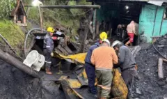 Cuatro mineros están atrapados tras explosión en mina subterránea de carbón en Santander: equipos de la Agencia Nacional de Minería iniciaron rescate