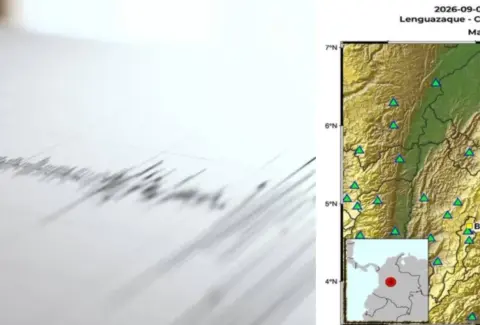 Tembló cerca de Bogotá: sismo de magnitud 3,1 se registró este sábado en Cundinamarca y tuvo una profundidad de 145 kilómetros