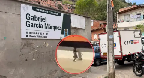 Nuevos detalles de tiroteo en colegio de Medellín: joven de 17 años habría buscado a profesora; docente solicitó cambio a la Secretaría de Educación