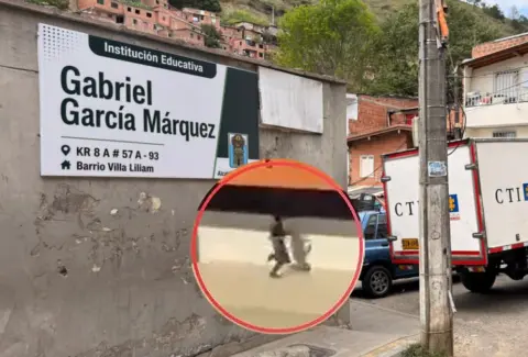 Nuevos detalles de tiroteo en colegio de Medellín: joven de 17 años habría buscado a profesora; docente solicitó cambio a la Secretaría de Educación