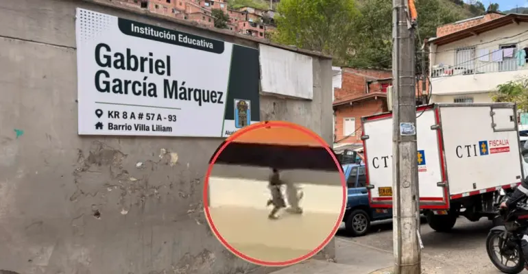 Nuevos detalles de tiroteo en colegio de Medellín: joven de 17 años habría buscado a profesora; docente solicitó cambio a la Secretaría de Educación