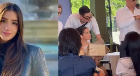 Video | Reapareció Ana María Saavedra, única trilliza que sobrevivió al terremoto de 7,4 en el que murieron sus padres y hermanas: homenaje que hizo