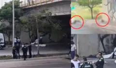 Investigan violento doble homicidio en la vía hacia al Aeropuerto de Barranquilla: los cuerpos fueron arrojados debajo de un puente en Soledad