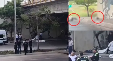 Investigan violento doble homicidio en la vía hacia al Aeropuerto de Barranquilla: los cuerpos fueron arrojados debajo de un puente en Soledad