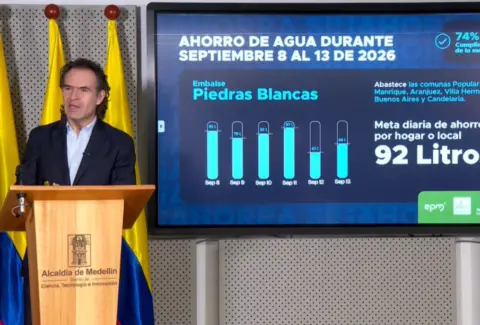 Atención: se suspenden medidas de racionamiento de agua sectoriales en Medellín durante esta semana; el ahorro aumentó y las lluvias ayudaron