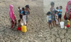 La sed avanza en la Alta Guajira: comunidades wayús excavan la tierra para conseguir agua para beber mientras se les siguen muriendo los animales