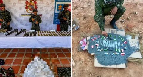 Golpe contundente al 'clan del Golfo' y las disidencias en el Norte de Antioquia: un subversivo fue dado de baja y cuatro más se entregaron