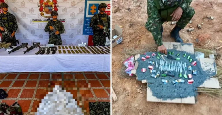Golpe contundente al 'clan del Golfo' y las disidencias en el Norte de Antioquia: un subversivo fue dado de baja y cuatro más se entregaron