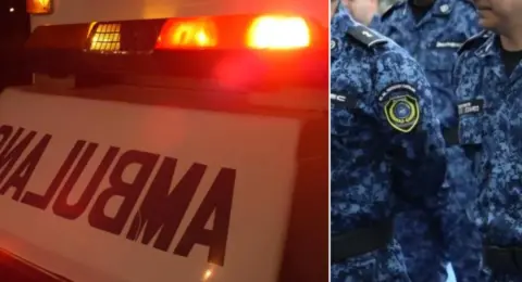 Intento de sicariato contra un guardia del Inpec en Bucaramanga durante la tarde de este viernes 18 de septiembre: esto se sabe