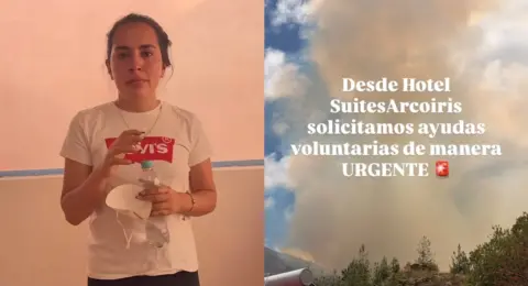 Hotel 'Suites arcoiris' se pronuncia tras solicitar ayuda para evacuar en medio de incendio en Villa de Leyva: 'Horas críticas'