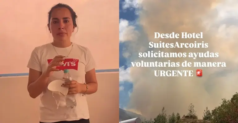 Hotel 'Suites arcoiris' se pronuncia tras solicitar ayuda para evacuar en medio de incendio en Villa de Leyva: 'Horas críticas'