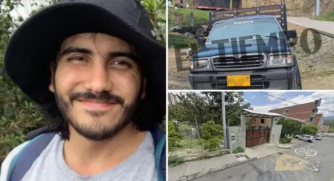 El carro en el que secuestraron al ingeniero Andrés Camilo Peláez previo a su asesinato apareció en un lote propiedad del Hospital Mental de Antioquia