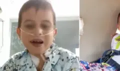 Lucas Murillo superó una compleja cirugía de corazón y reapareció con emotivo mensaje: 'Me duele un poco, pero me ponen medicamentos; me siento bien'