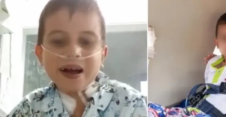 Lucas Murillo superó una compleja cirugía de corazón y reapareció con emotivo mensaje: 'Me duele un poco, pero me ponen medicamentos; me siento bien'
