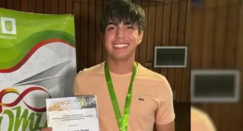 Abelardo De La Espriella anunció beca para Matías Luengas Vergel, el joven cucuteño de 16 años que alcanzó el Icfes perfecto
