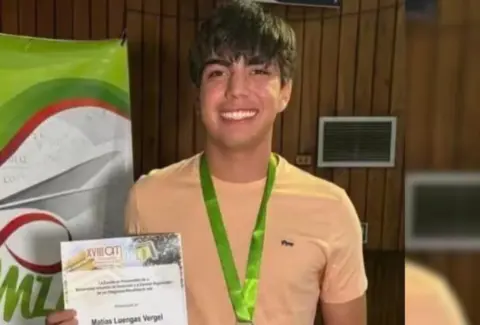 Abelardo De La Espriella anunció beca para Matías Luengas Vergel, el joven cucuteño de 16 años que alcanzó el Icfes perfecto