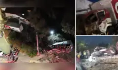 Esta es la hipótesis del fuerte accidente que dejó un camión estrellado contra una vivienda en Girón: hay 6 heridos y una persona muerta