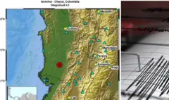 Temblor en Colombia | Reportan sismo de magnitud 4,1 en Istmina, Chocó, en la noche del 3 de octubre: epicentro y profundidad