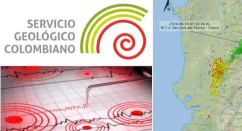 El SGC reporta descenso de las réplicas posteriores al terremoto de magnitud 7,4 en Chocó y de la actividad sísmica en Chaparral, Tolima