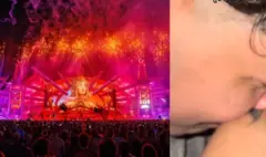 Denuncian presunto uso de gas pimienta para robar durante el festival EDC Colombia en Medellín