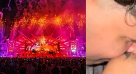 Denuncian presunto uso de gas pimienta para robar durante el festival EDC Colombia en Medellín