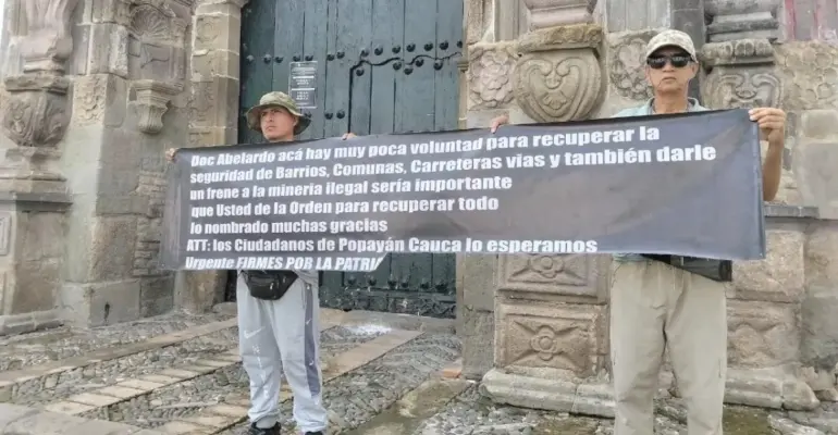 Desde el Cauca le piden al presidente Abelardo de la Espriella que visite el departamento en medio de la crisis de seguridad y la escalada violenta