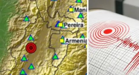 Temblor hoy en Colombia | Reportan sismo de magnitud 3,9 durante la noche de este viernes 23 de octubre: se sintió en Cali, Medellín y otras ciudades