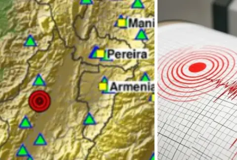 Temblor hoy en Colombia | Reportan sismo de magnitud 3,9 durante la noche de este viernes 23 de octubre: se sintió en Cali, Medellín y otras ciudades