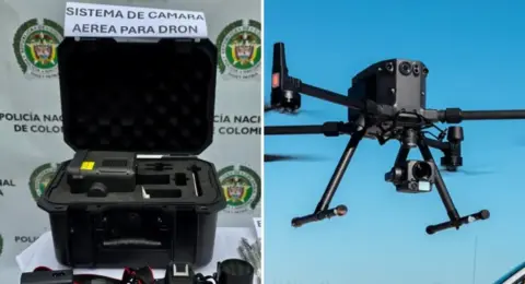 Exclusivo: las sofisticadas cámaras de 60 millones de pesos con las que las disidencias de las Farc potencian sus drones en Antioquia