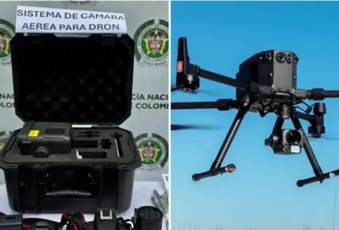 Exclusivo: las sofisticadas cámaras de 60 millones de pesos con las que las disidencias de las Farc potencian sus drones en Antioquia