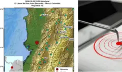 Fuerte temblor en Colombia | SGC reportó nuevo sismo en Chocó en la noche de este domingo 25 de octubre: profundidad, epicentro y detalles