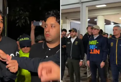El otro caso por el que ya había sido arrestado el hijo del exfutbolista Iván René Valenciano: fue capturado de nuevo en megaoperativo en Medellín