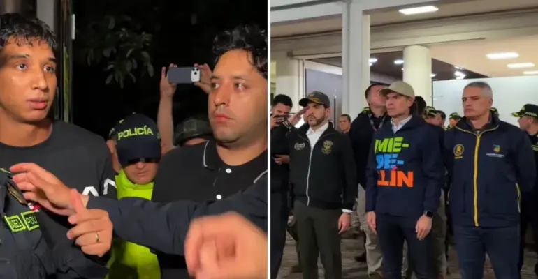 El otro caso por el que ya había sido arrestado el hijo del exfutbolista Iván René Valenciano: fue capturado de nuevo en megaoperativo en Medellín