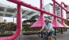 Polémica | ¿Por qué el monumento Las Trompetas de Niche está pintado de color rosado? La Alcaldía de Cali anunció investigación