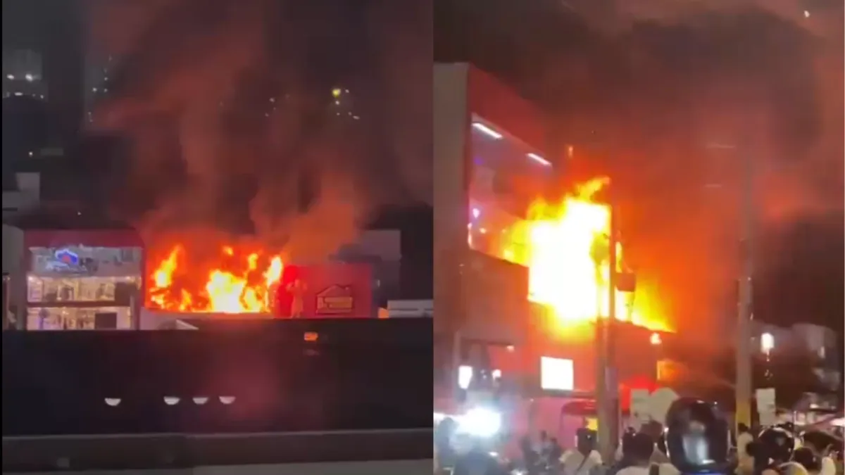 Reportan grave incendio cerca del centro comercial La Plazuela, en Cartagena: hay varios locales afectados y bomberos atienden la emergencia